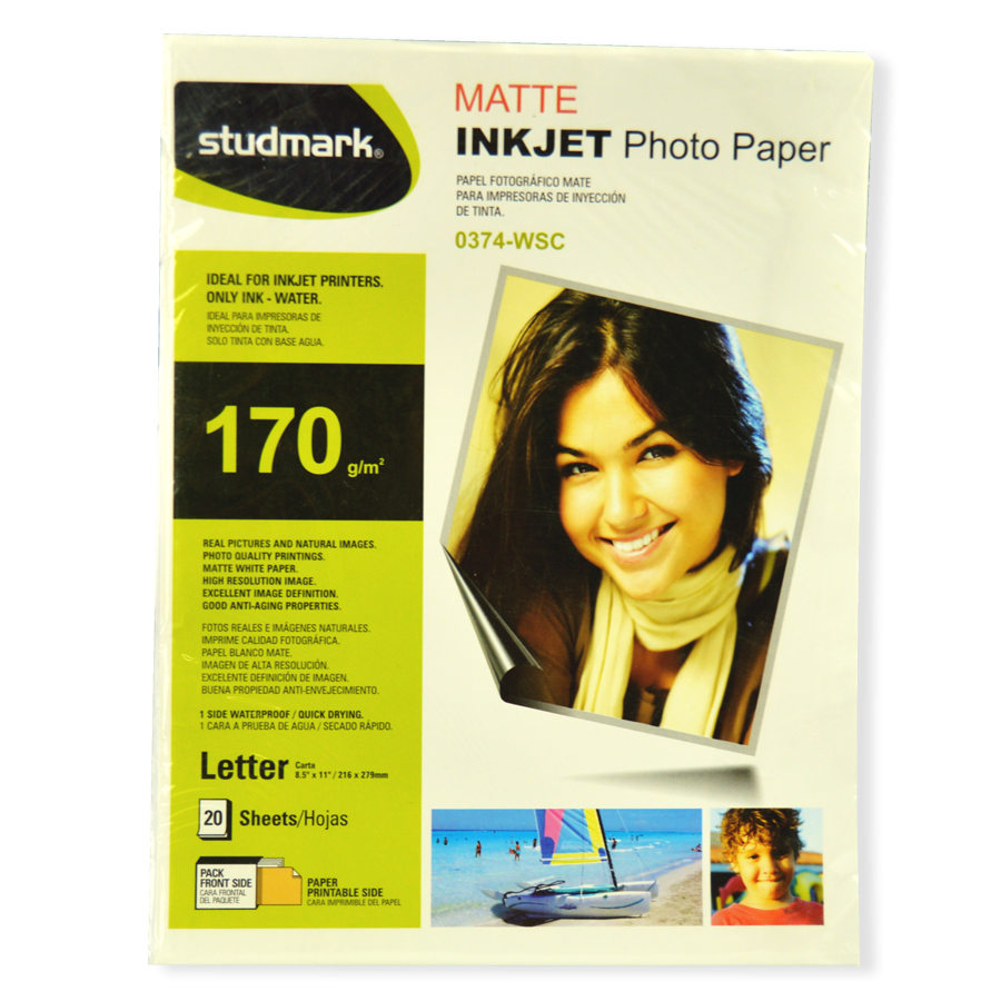 ventas de papel fotografico mate